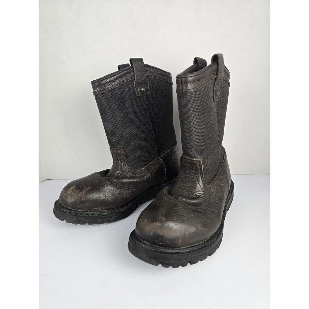 Herman Survivors Men Boots Waterproof ASTM F2413-18 size 7.5 Steel Toe Work Boot